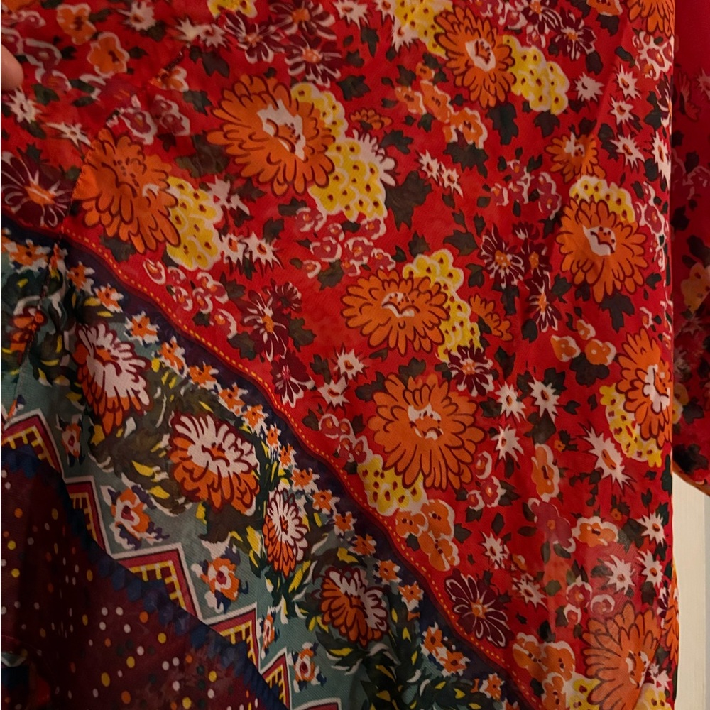 Floral patterned Kimono